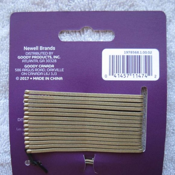 16 Goody Slideproof Large Blonde Thick Hair Bobby - Picture 5 of 5